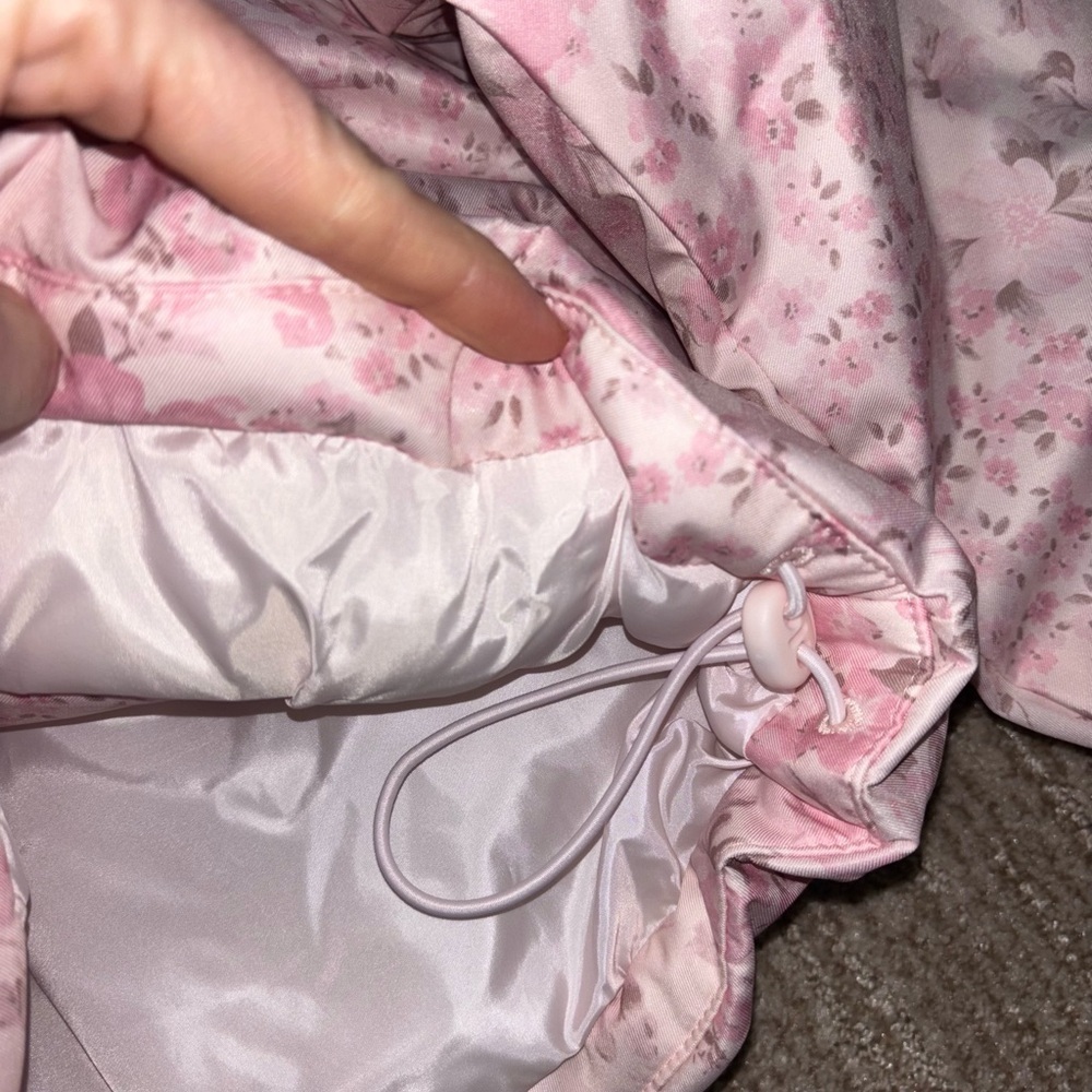 Hollister Zip-Up Pattern Puffer Jacket - Picture 3 of 6